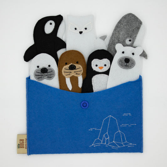 Arctic Animals Finger Puppets – Set of 7