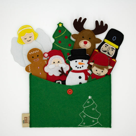 Christmas Finger Puppets – Set of 8
