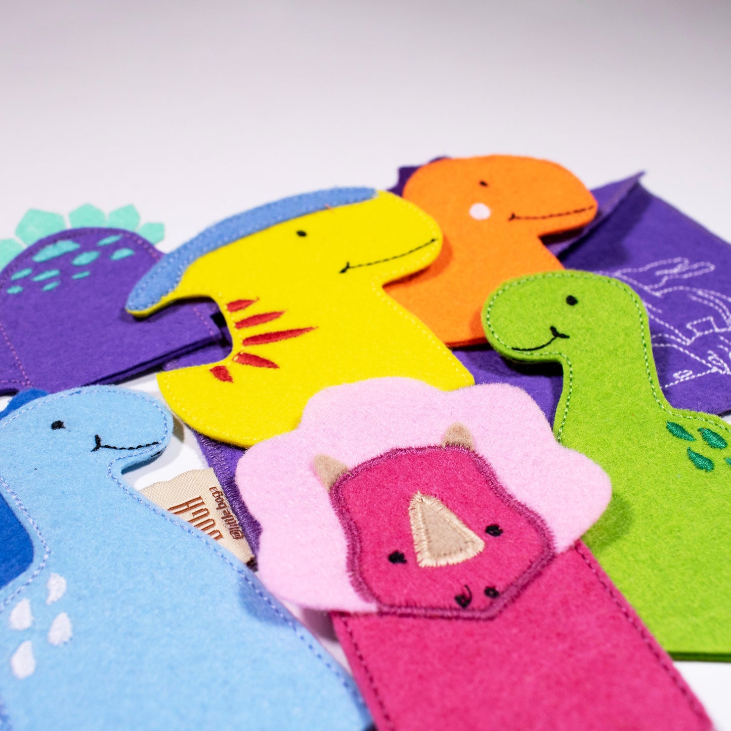 Fingerpuppen Dinosaurier – Set von 6