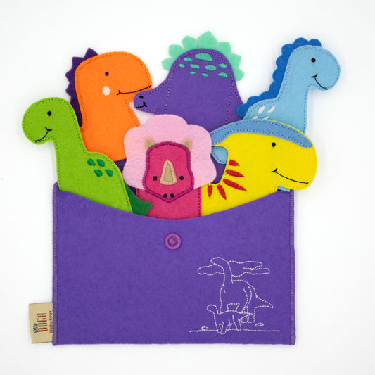 Dinosaur Finger Puppets – Set of 6