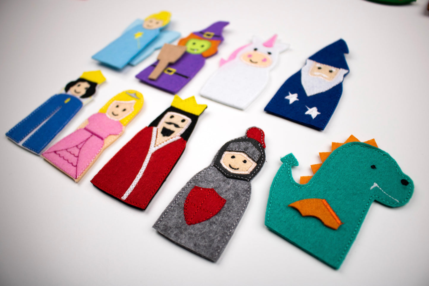 Fairy Tale Finger Puppets – Set of 9