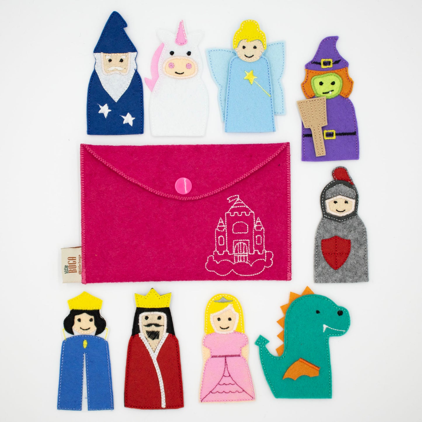 Fairy Tale Finger Puppets – Set of 9