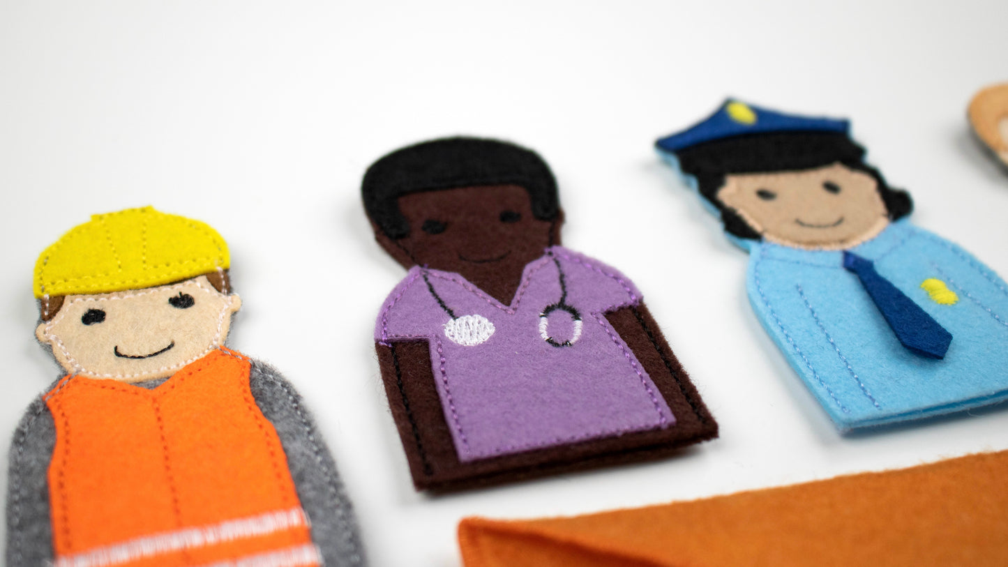 Occupation Finger Puppets