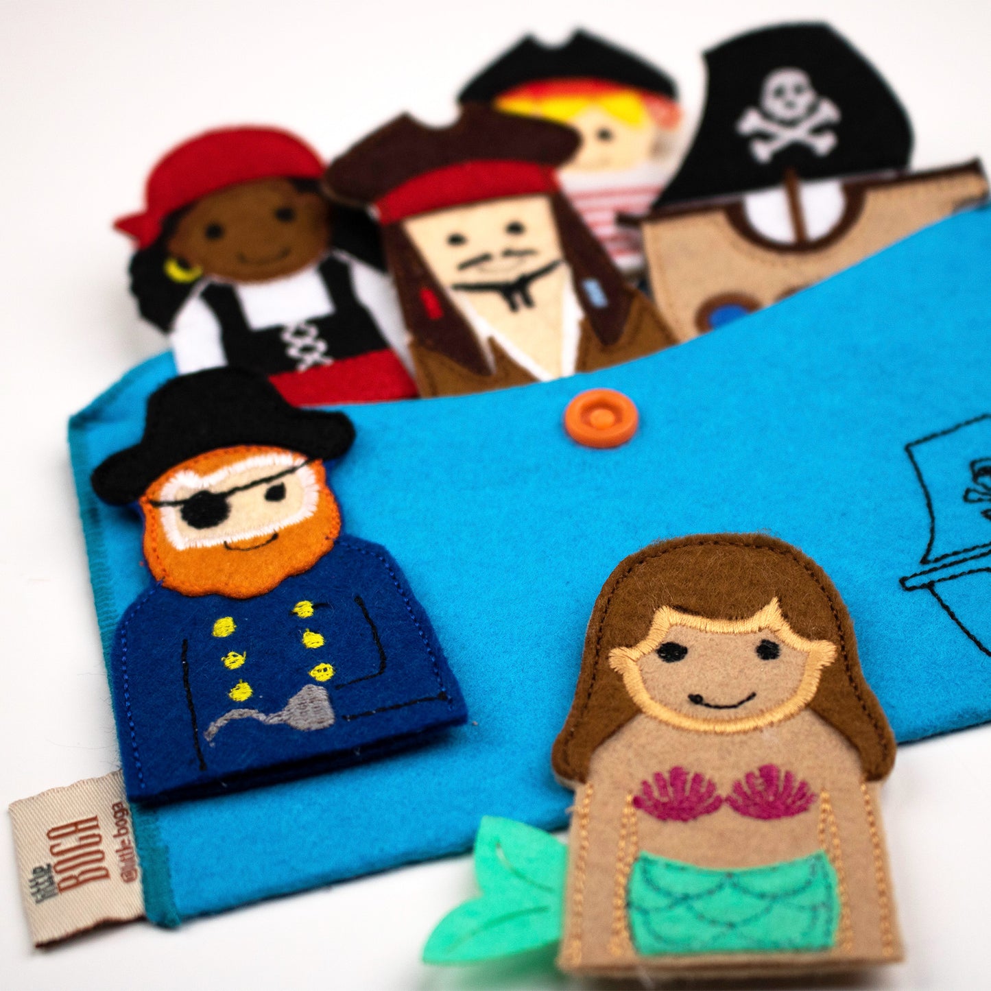Pirate Finger Puppets – Set of 8