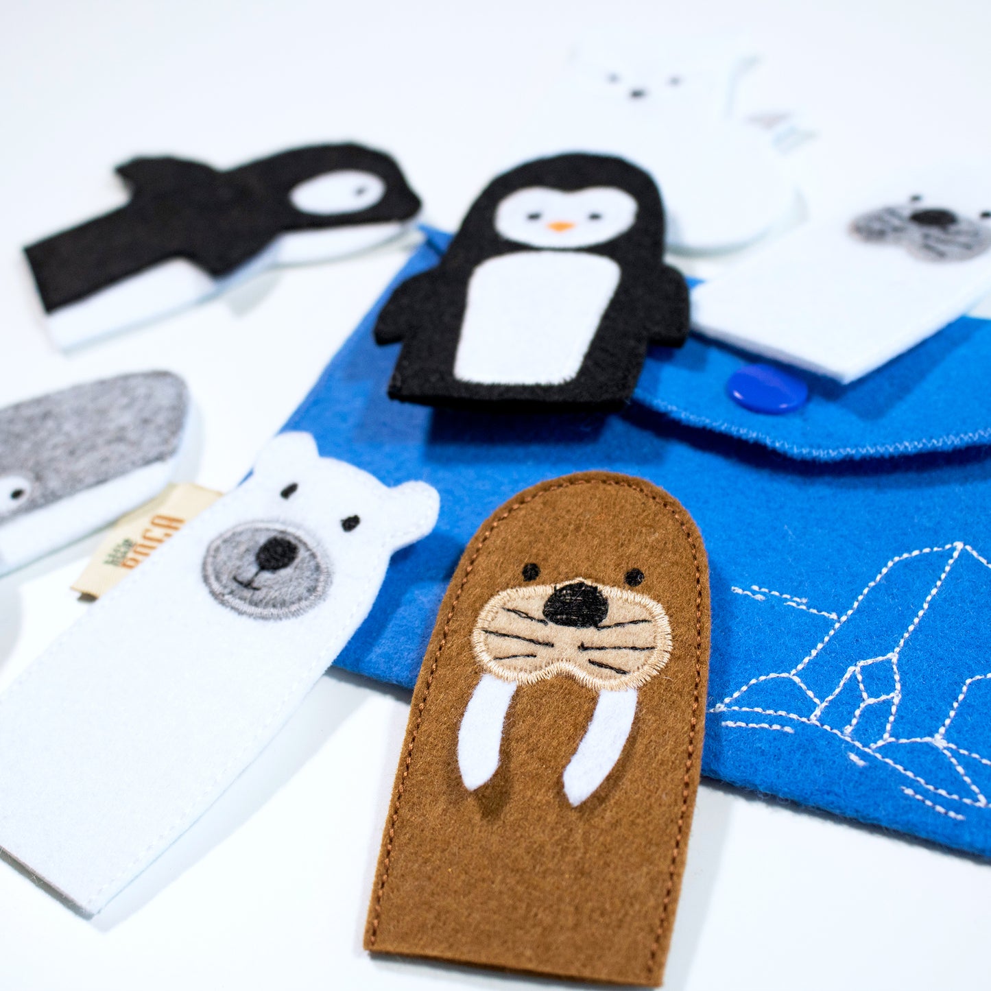 Arctic Animals Finger Puppets – Set of 7