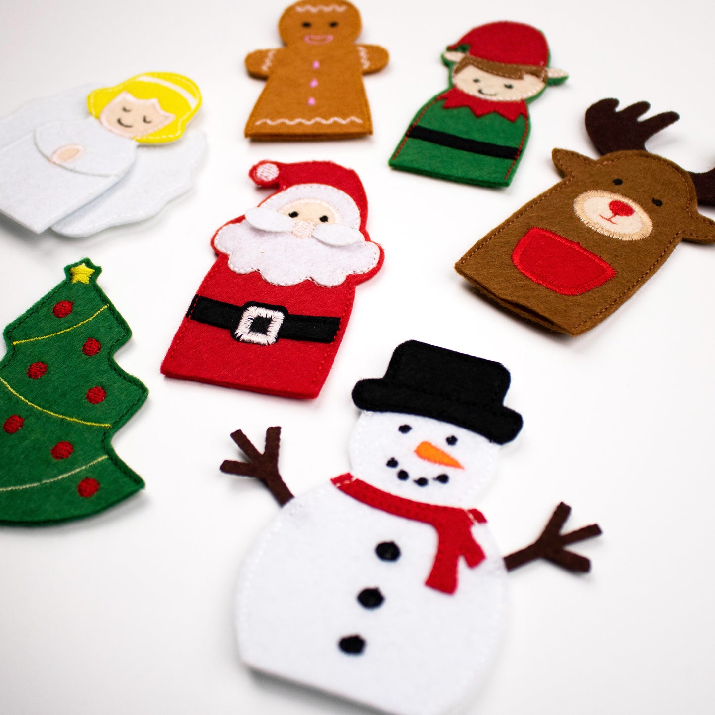 Christmas Finger Puppets – Set of 8