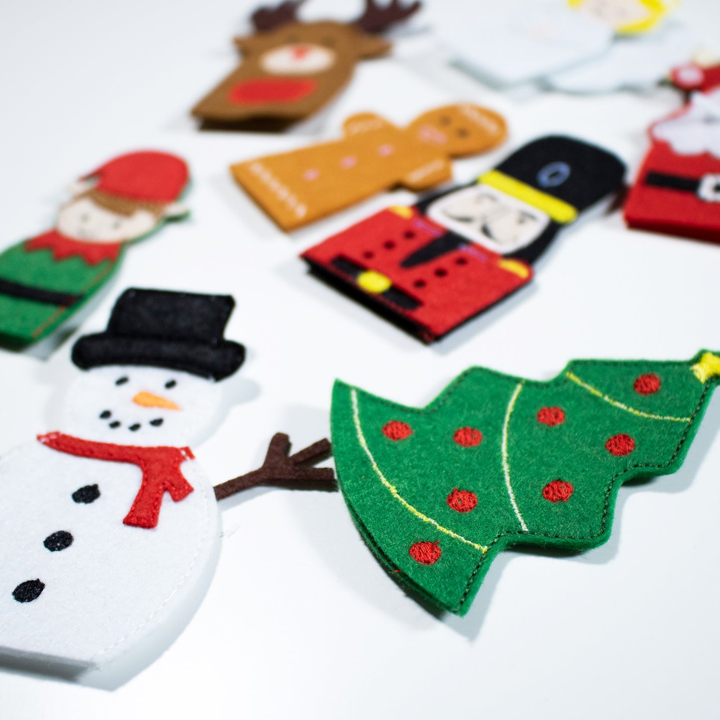 Christmas Finger Puppets – Set of 8