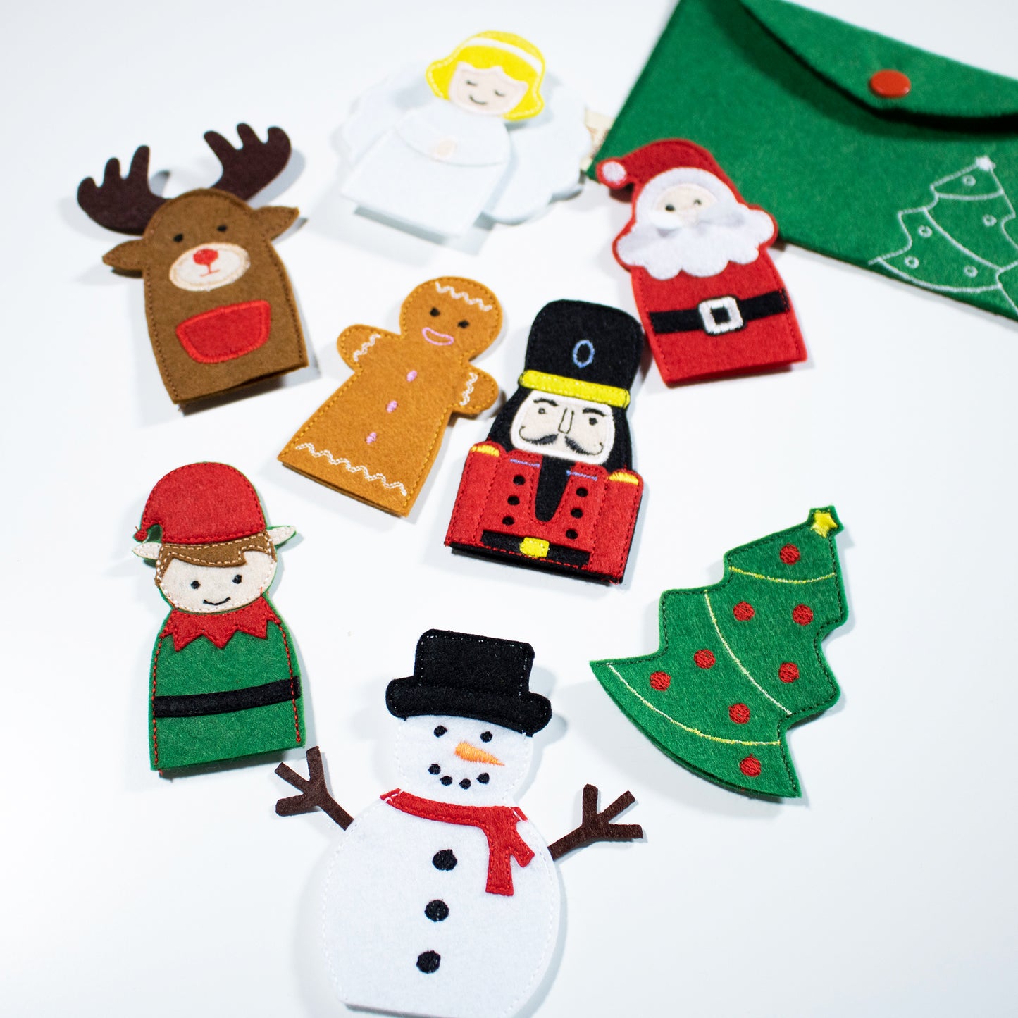 Christmas Finger Puppets – Set of 8