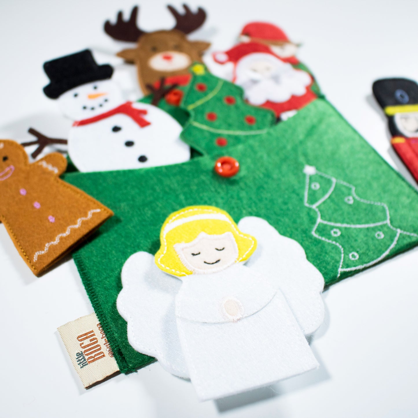 Christmas Finger Puppets – Set of 8