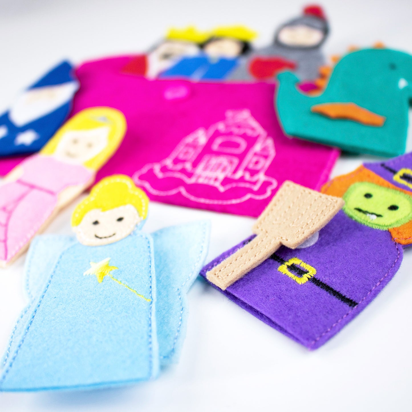 Fairy Tale Finger Puppets – Set of 9