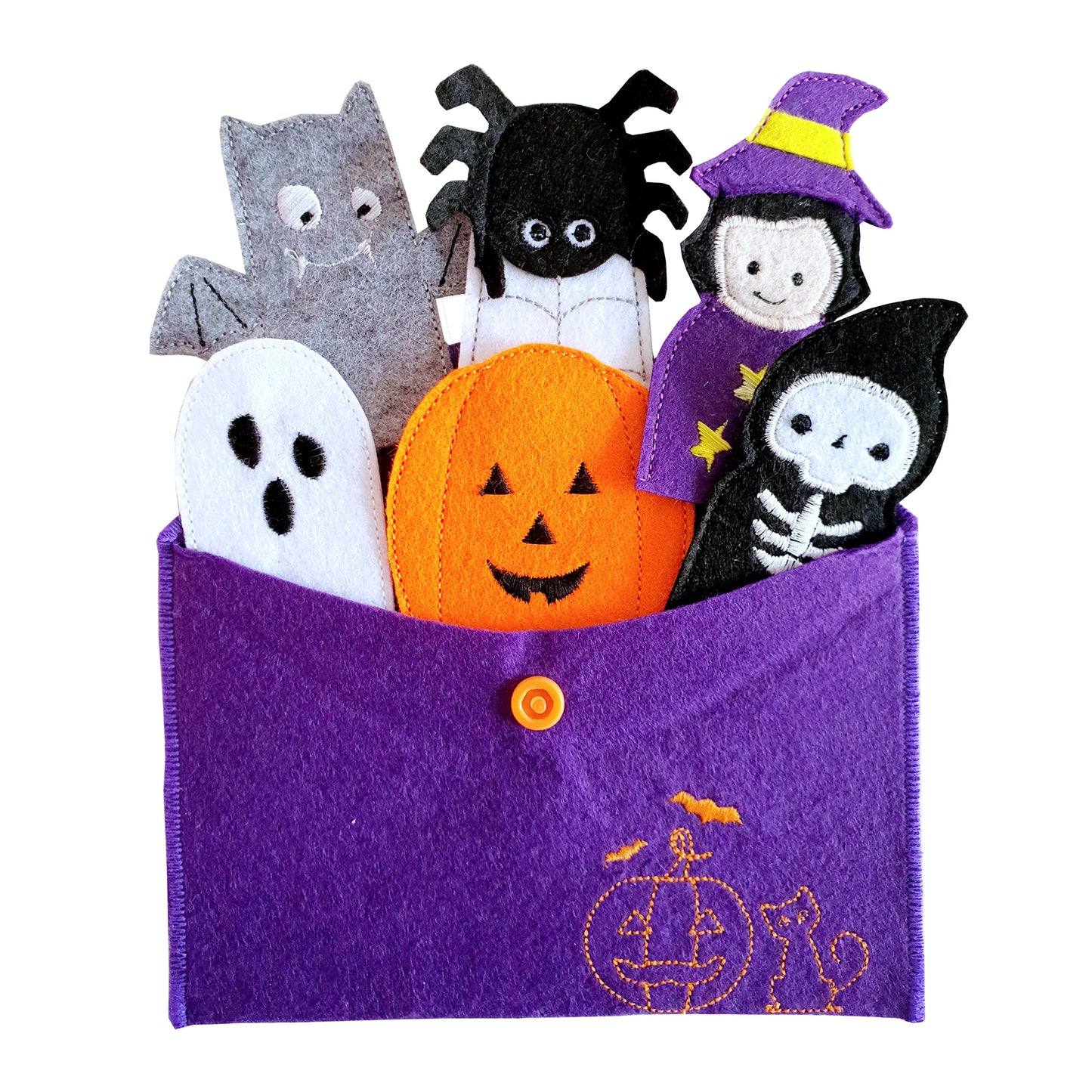 Halloween Finger Puppets – Set of 6
