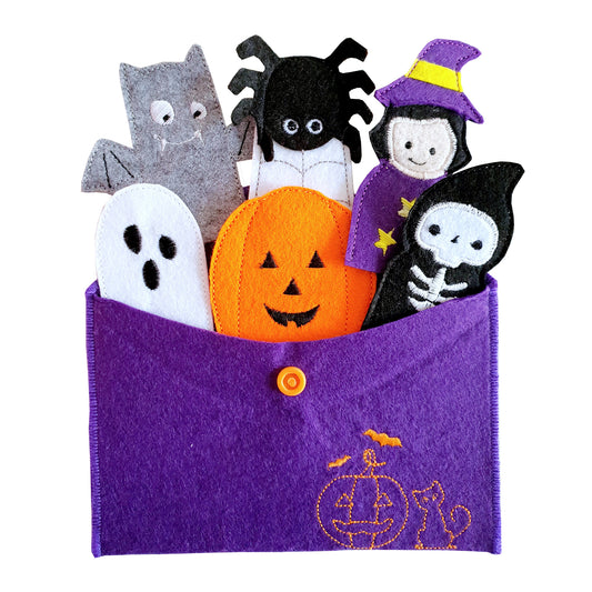 Halloween Finger Puppets – Set of 6