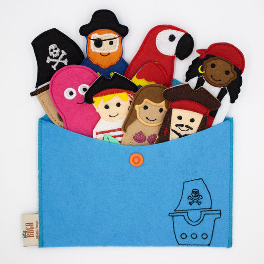 Pirate Finger Puppets – Set of 8